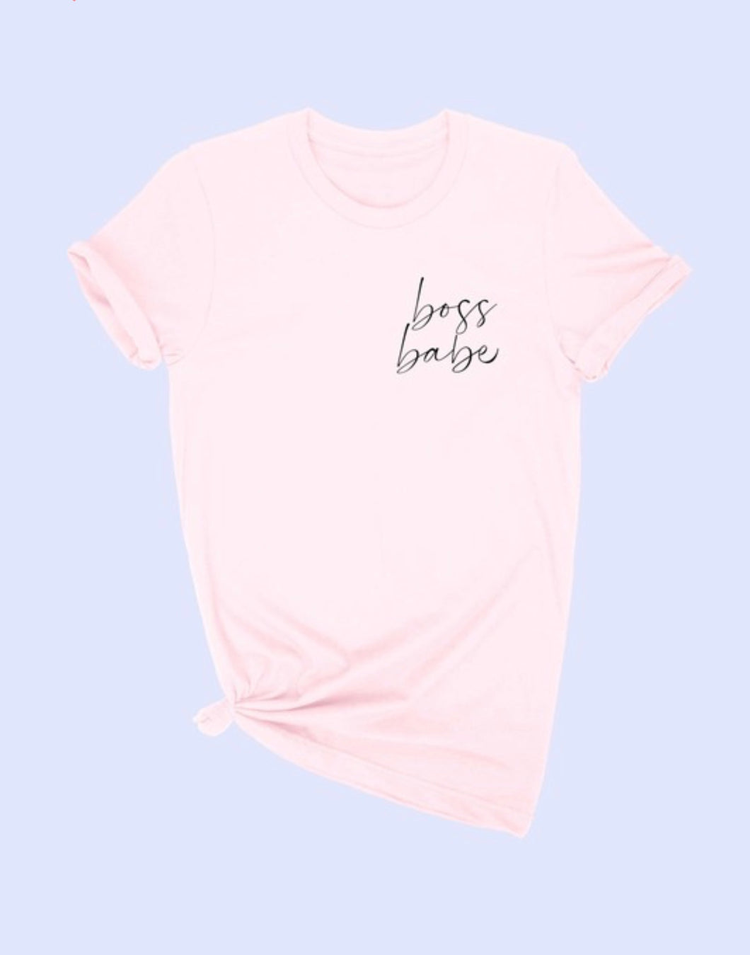 Boss Babe T-Shirt Pink