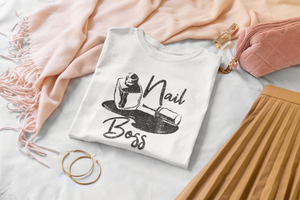 Nail Boss T-shirt White